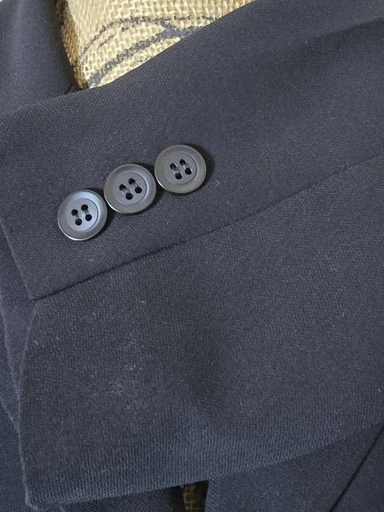 Charter Club Black Tailored Women's Blazer. EUC. 12P. - Picture 6 of 8